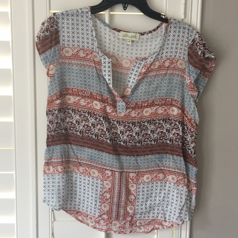 Multicolored blouse - Picture 3 of 5